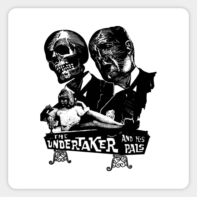 The Undertaker and His Pals Magnet by The Video Basement